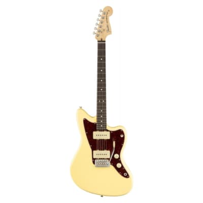 Fender American Performer Jazzmaster Electric Guitar Rosewood FB, Vintage White for sale
