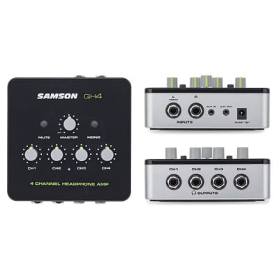 Samson - QH4 - amplificatore per cuffie a 4 canali image 2