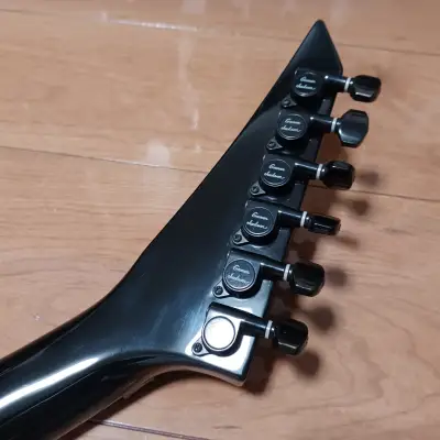 Jackson King V Neck Thru Made In Japan Stars Seymour Duncan Floyd