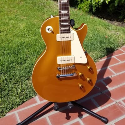 Tokai Premium Series LS196 GT LP-Style Electric Guitar (Gold Top) | Reverb