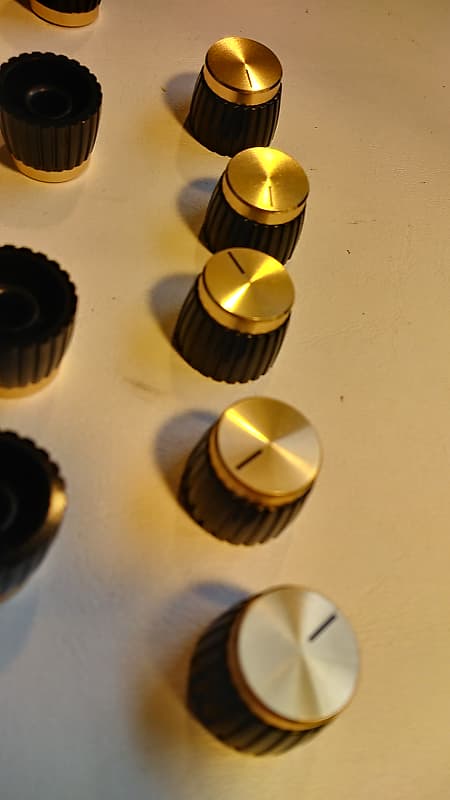 Marshall Amplifier knobs 2022 brown/gold image 1