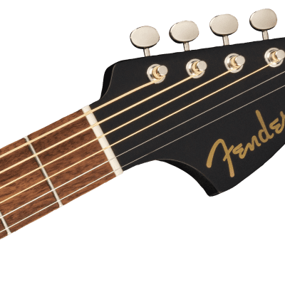 Fender Joe Strummer Campfire Walnut Fingerboard Matte Black image 6