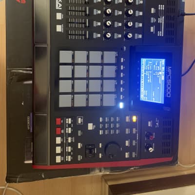 Akai MPC5000 Fully UPGRADED 192RAM+ CD/DVD + HD+ OS 2 + ORIGINAL BOX & MANUAL excellent conditions beautiful custom red sides image 13