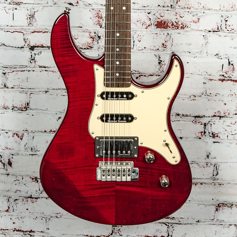 Yamaha - Pacifica - Solid Body HSS Electric Guitar, Red - | Reverb