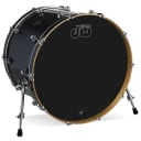 DW Performance Kick Drum 18x24, Chrome Shadow DRPF1824KKCH