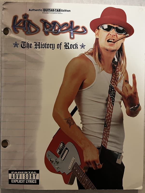 Kid Rock - The History of Rock - Guitar Tab / Tablature Book image 1