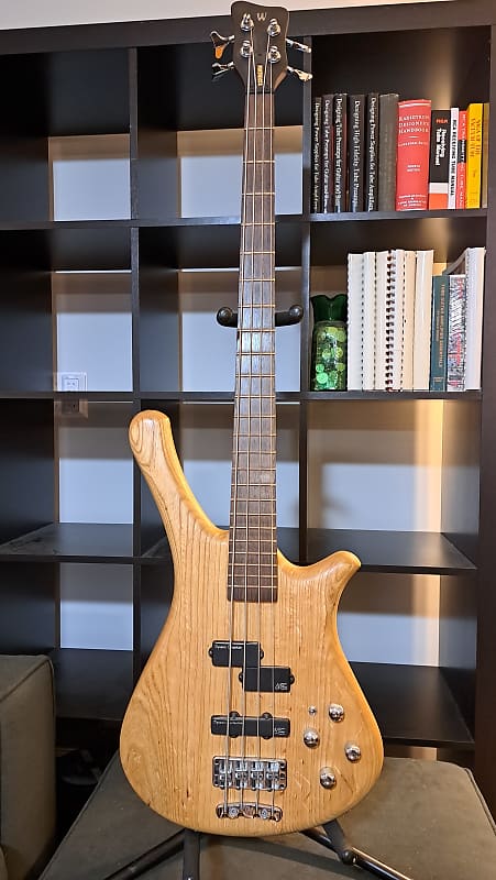 Warwick Fortress One Bass Guitar 1997-1999 natural finish | Reverb