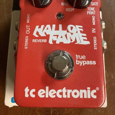 TC Electronic Hall of Fame 2 Reverb Owned, Played, & Signed By Leland Sklar image 3