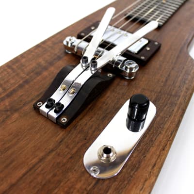 Peters Art-deco palm lever lap steel, (pedal steel sound), like the multibender, handmade guitar for sale