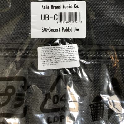 KALA Brand UB-C Concert Padded Gig Bag Case with Strap NEW UBC image 2