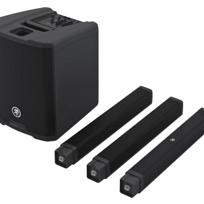 Mackie SRM-Flex 1300w Portable Line Array DJ Speaker PA System w/Sub+Carry Bag image 10