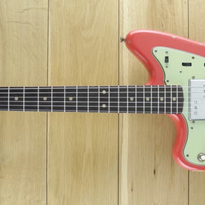 Fender Custom Shop Dealer Select CuNiFe Wide Range Jazzmaster Heavy Relic Fiesta Red , Left Handed R125194 for sale
