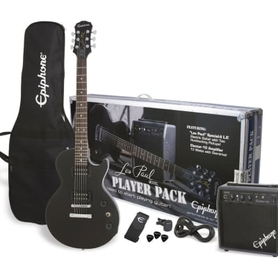 Epiphone Les Paul Player Pack in Ebony image 2