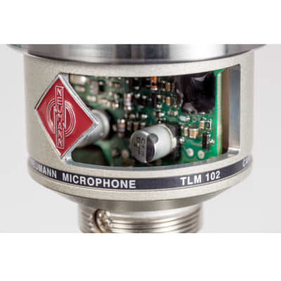 Neumann TLM-102 Large Diaphragm Studio Condenser Microphone (Nickel) image 3