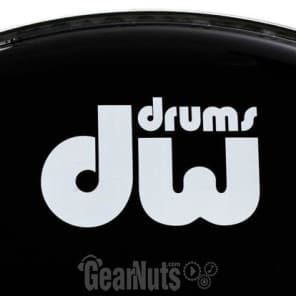 DW Vented Resonant Black Bass Drumhead - 22 inch image 2