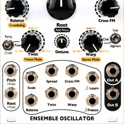 4ms Company Ensemble Oscillator - Eurorack Module on ModularGrid