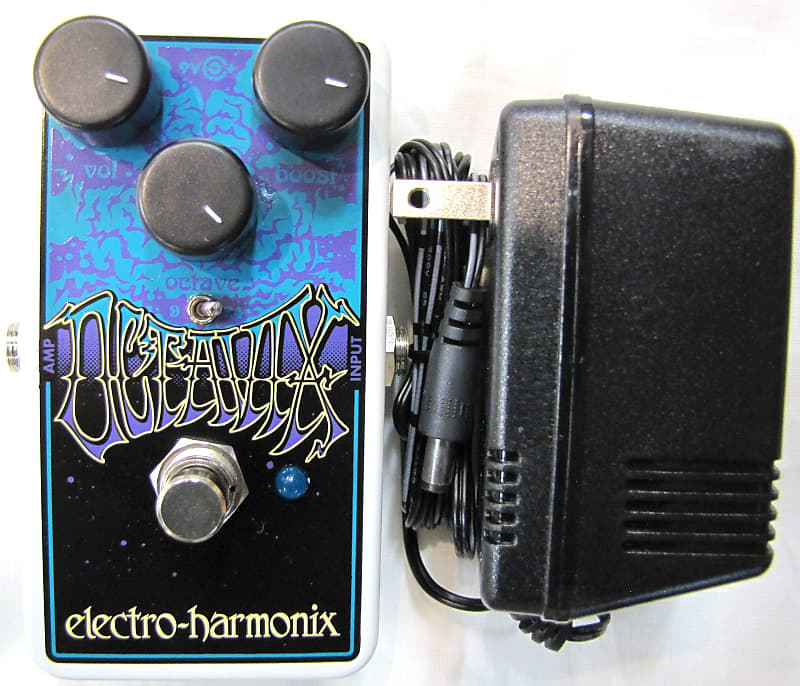 Used Electro-Harmonix EHX Octavix Octave Fuzz Guitar Effects Pedal! image 1