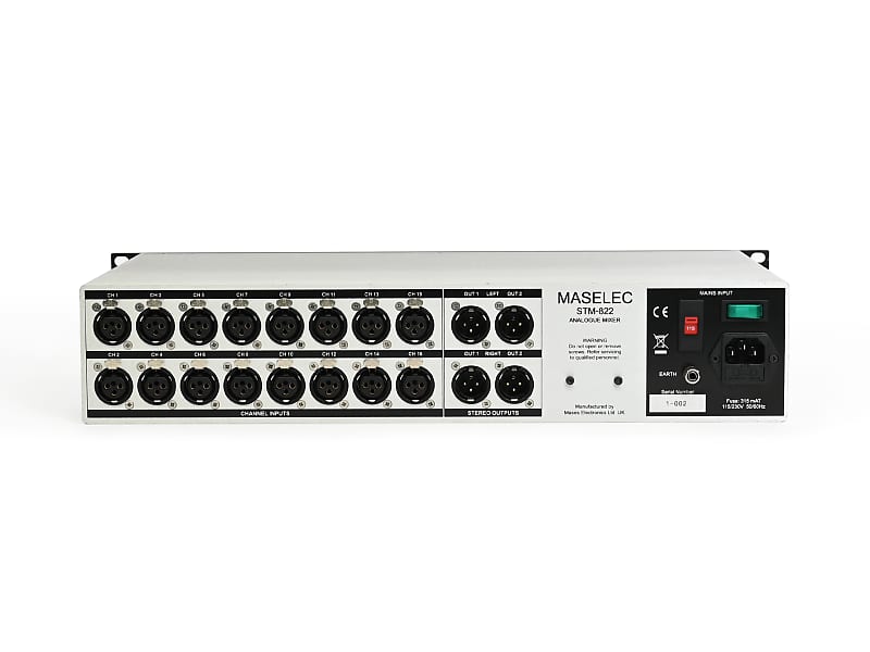 Maselec STM-822 Summing Mixer | Reverb