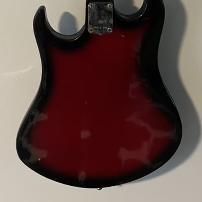 Norma Single pickup electric 1960s - Red burst - Teisco image 7