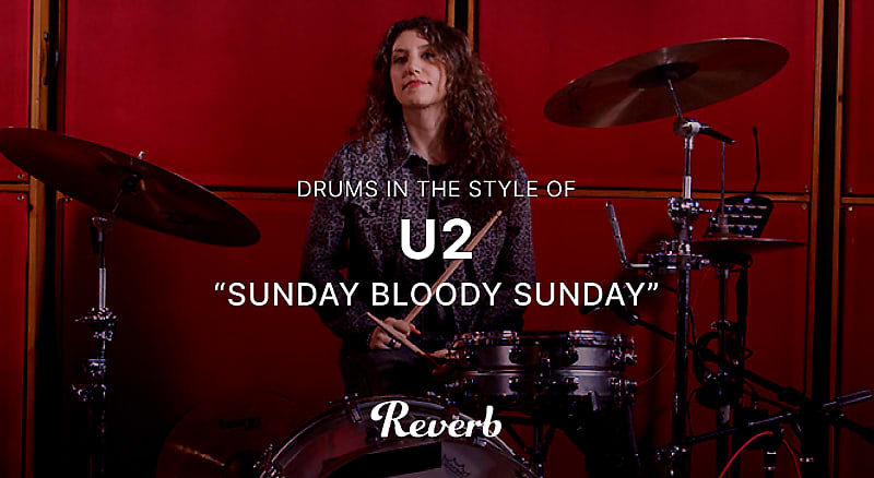 Drums in the Style of U2's Sunday Bloody Sunday image 1