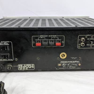 Vintage Marantz 170DC Power Amplifier - Tested & Working image 11