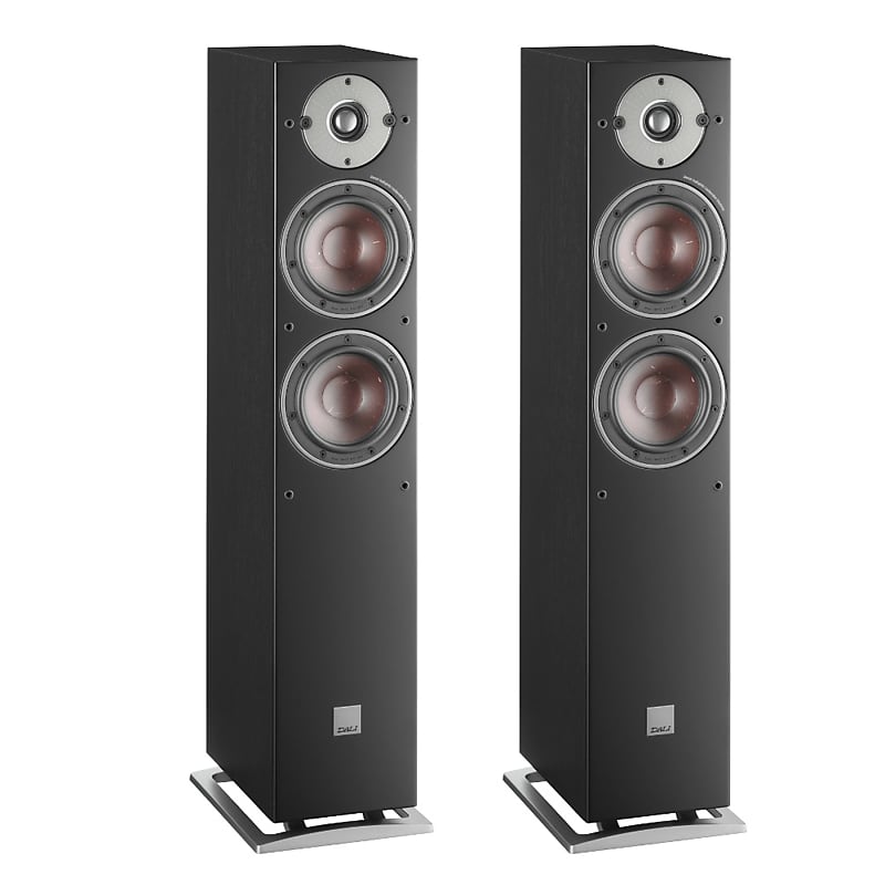 Dali: Oberon 5 Passive Floorstanding Speakers - Black (Pair) | Reverb