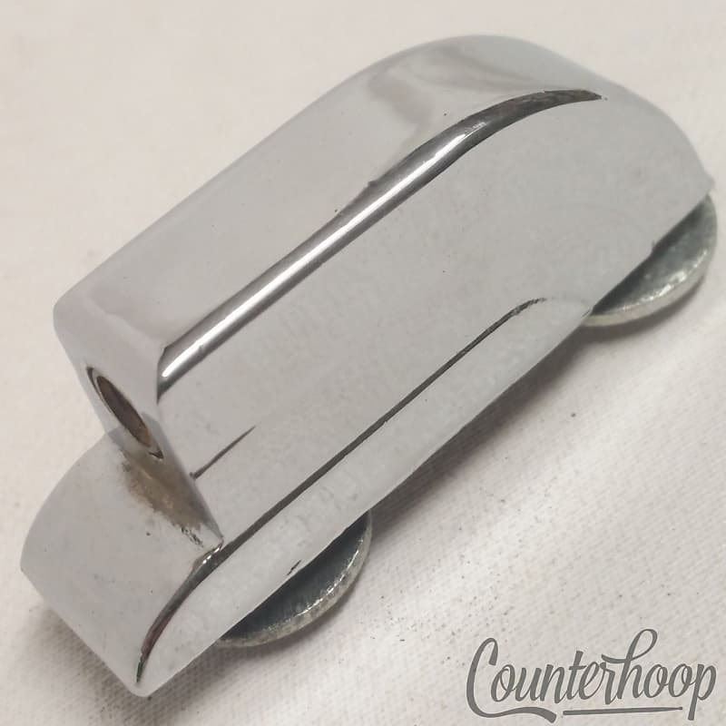 *Leedy 1x Chrome Beavertail Bass/Floor Tom Drum Lug Reverb