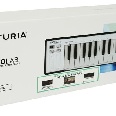 Arturia MicroLab Black Music Production USB MIDI 25-Key Keyboard Controller image 9