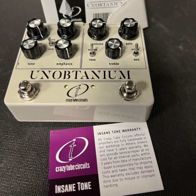 Reverb.com listing, price, conditions, and images for crazy-tube-circuits-unobtanium