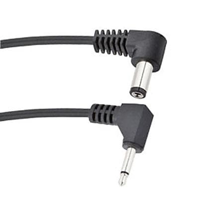 Voodoo Lab PPMIN-R 3.5mm Right Angle Mini Plug and 2.1mm Right Angle Barrel Cable image 1