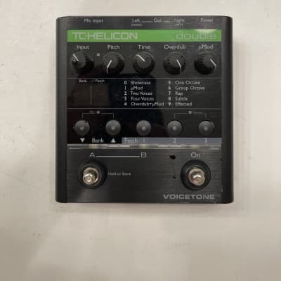 TC-HELICON VoiceTone Double エフェクター ボーカル TC-Helicon VoiceTone Double Vocal Pedal | zZounds