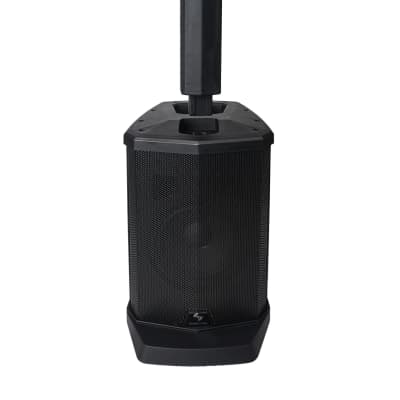 CARPO-L1 | Portable Line Array Column PA/DJ System w/ 200W RMS, 8" Subwoofer, 1 x Speaker, 2 x Spacers, TWS Bluetooth, 3-Channel Mixer, Carry Bag image 2