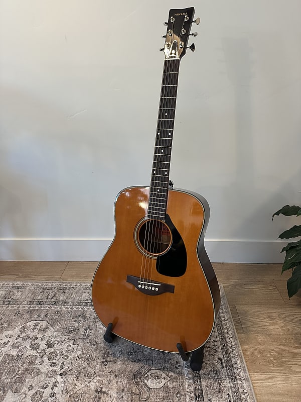 Yamaha FG-180 50th Anniversary Dreadnought Aged Natural Gloss 2016 | Reverb