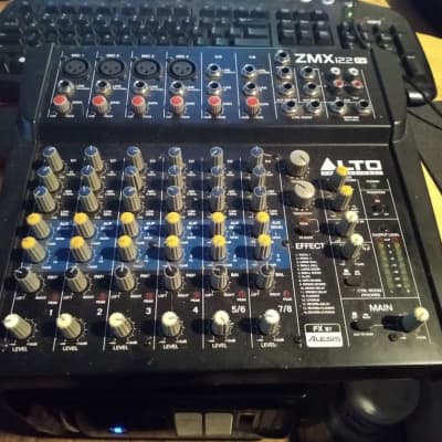 Alto Professional RMX1508 DFX 1500W Powered Cabinet Mixer | Reverb