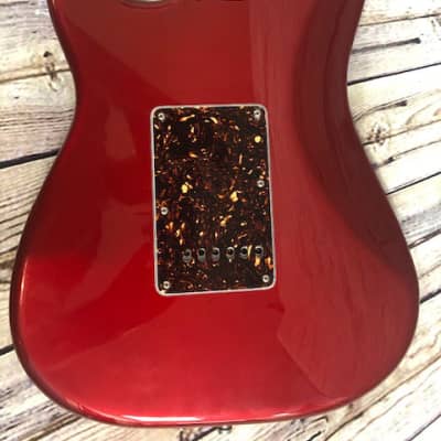 Custom made Stratocaster Style Guitar with a Candy Apple Red Finish image 13