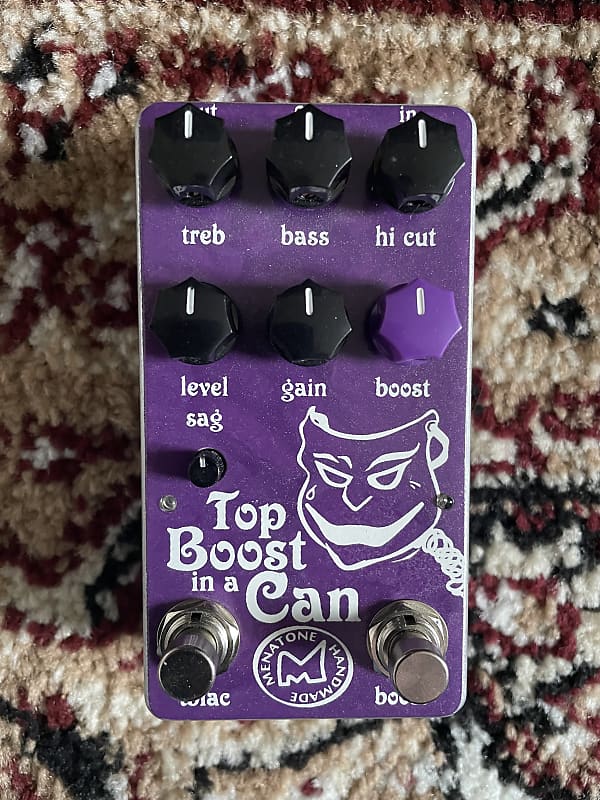 ギター Menatone Top Boost In A Can 2012 VOX Menatone Top Boost in a can (Vox AC30 tones, early 5-knob