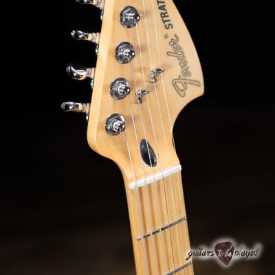 2021 Fender MIM Deluxe Stratocaster HSS VegaTrem w/ Case - Blizzard Pearl image 6