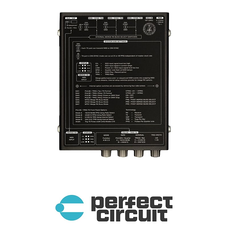 Innerclock Systems SyncGen 3LX MIDI Sync Interface Reverb