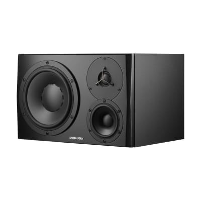 Dynaudio LYD 48 3-Way Powered Studio Monitor, Right Side, Black - With Dynaudio LYD 48 3-Way Powered Studio Monitor, Left Side, Black image 2