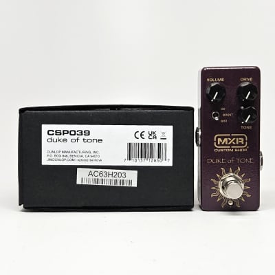Dunlop CSP039 Duke Of Tone Overdrive | Reverb