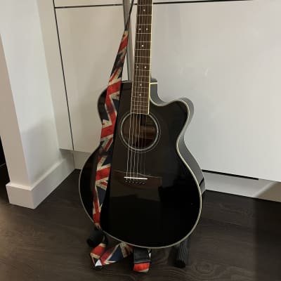 Yamaha CPX500III-BL Acoustic/Electric Guitar 2010s - Black for sale