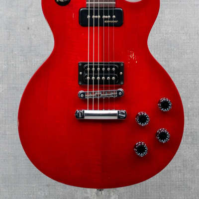 Used Gibson Les Paul Futura Min-ETune Electric Guitar (2014)-Brilliant Red for sale