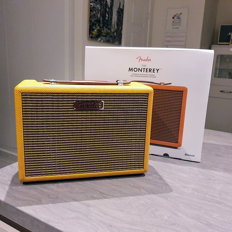 その他 Fender Monterey bluetooth speaker TWEED Fender Monterey 120W Bluetooth Speaker Tweed – Chicago Music
