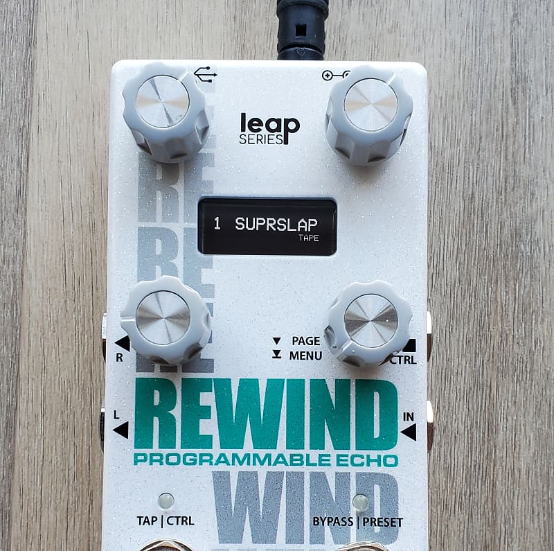 Alexander Pedals ReWind Programmable Echo - White | Reverb