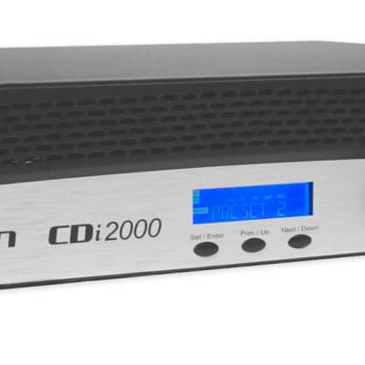 Crown CDi2000 2-Channel, 800w 2,4,8-ohm 70V/140V Commercial Power Amplifier Amp image 2