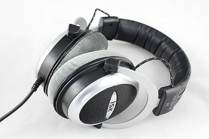 iSK HF-2010 professional semi-open studio monitoring headphone image 1