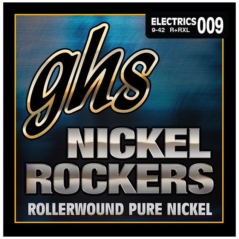 GHS Nickel Rockers Electric Guitar Strings 09-42 image 1