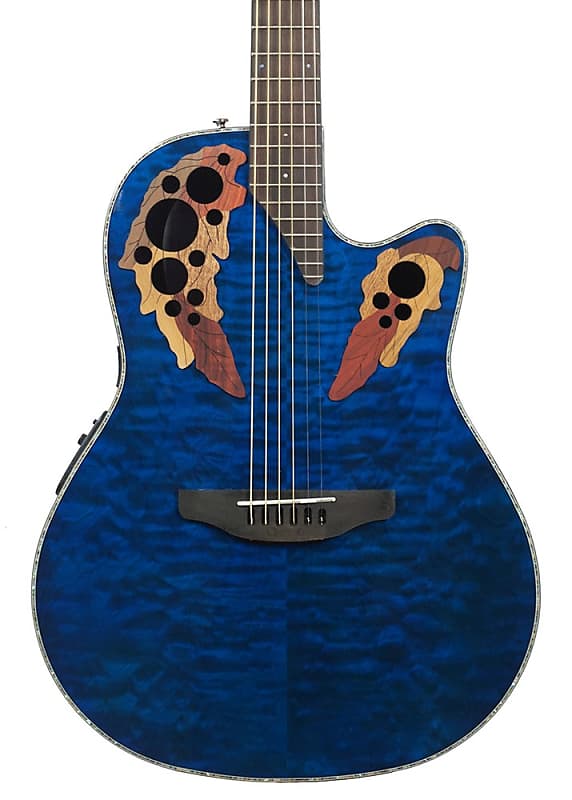 Ovation CE44P-8TQ Exotic Celebrity Elite Plus Selected | Reverb