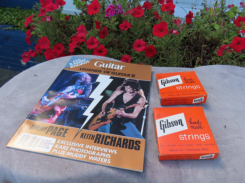 GUITAR PLAYER LEGENDS of GUITAR ll 1984 KEITH RICHARDS JIMMY Reverb
