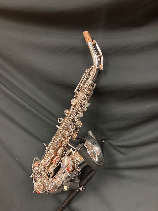 Buescher True Tone Curved Soprano Saxophone 1917 Reverb